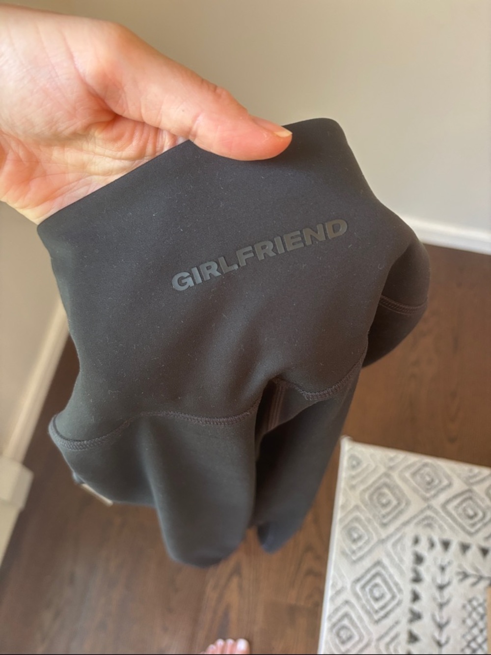 girlfriend collective Black Float High-Rise Full Length Leggings Size Medium NWT - Picture 2 of 4